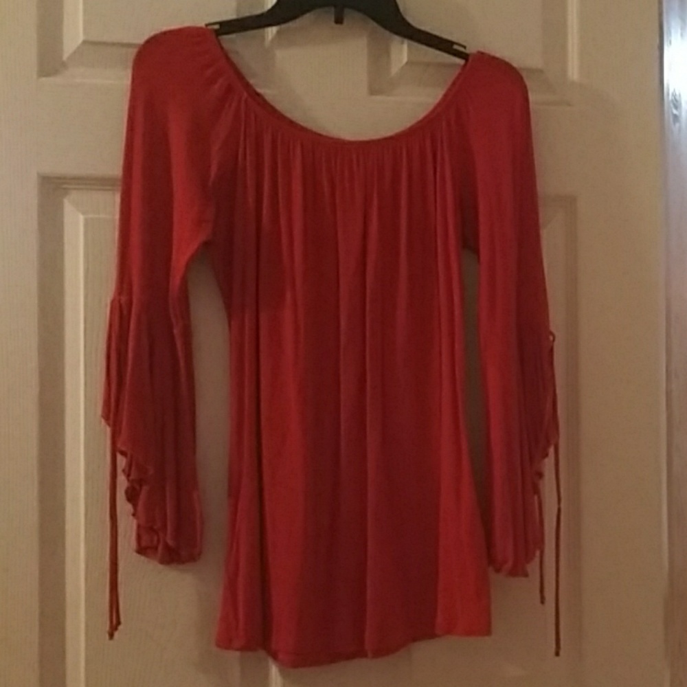 2B Together Blouse in True Red